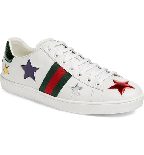 gucci star trainers|gucci ace trainers women's.